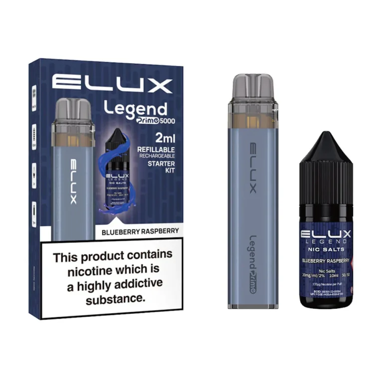 Elux Legend Prime 5000: The Ultimate Long-Lasting Disposable Vape with 5000 Puffs