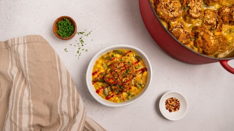 Vegetable Dumpling Stew