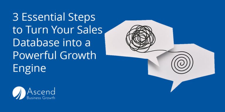 Transform Your Sales Database from Chaos to Clarity