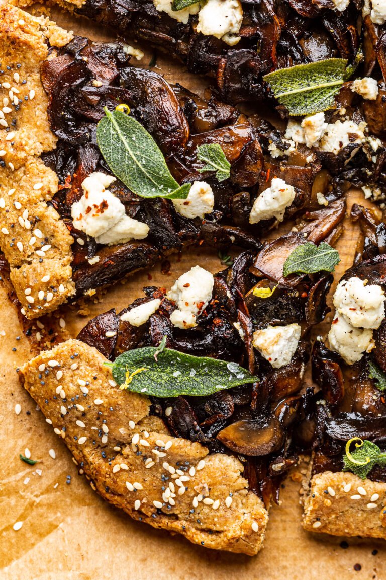 Mushroom galette – Lazy Cat Kitchen
