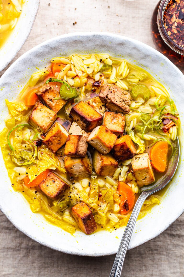 Vegan chicken soup – Lazy Cat Kitchen