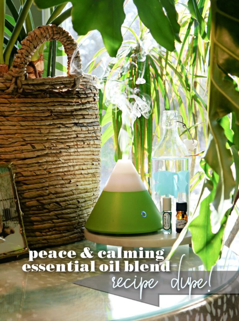 Peace and Calming Essential Oil Blend Recipe